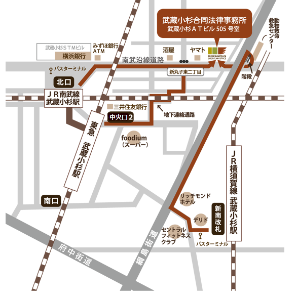 事務所地図